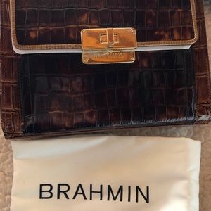 Brahmin Mimosa Tortoise Rouncewell Genuine Leather